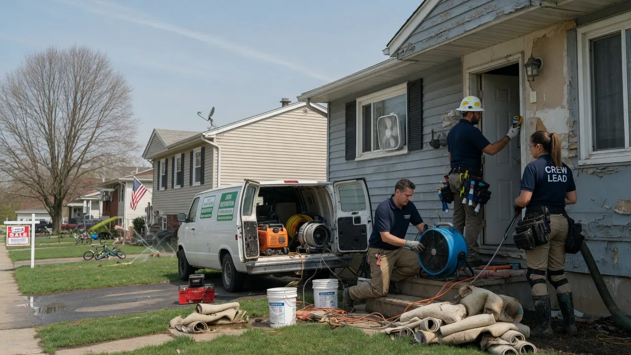 Flood Cleanup in Red Lion, PA near me